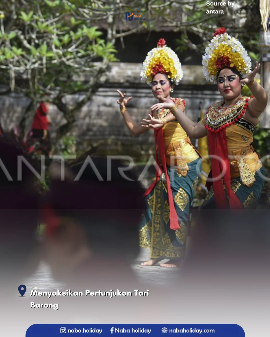 Menyaksikan Pertunjukan Tari Barong tari barong batubulan