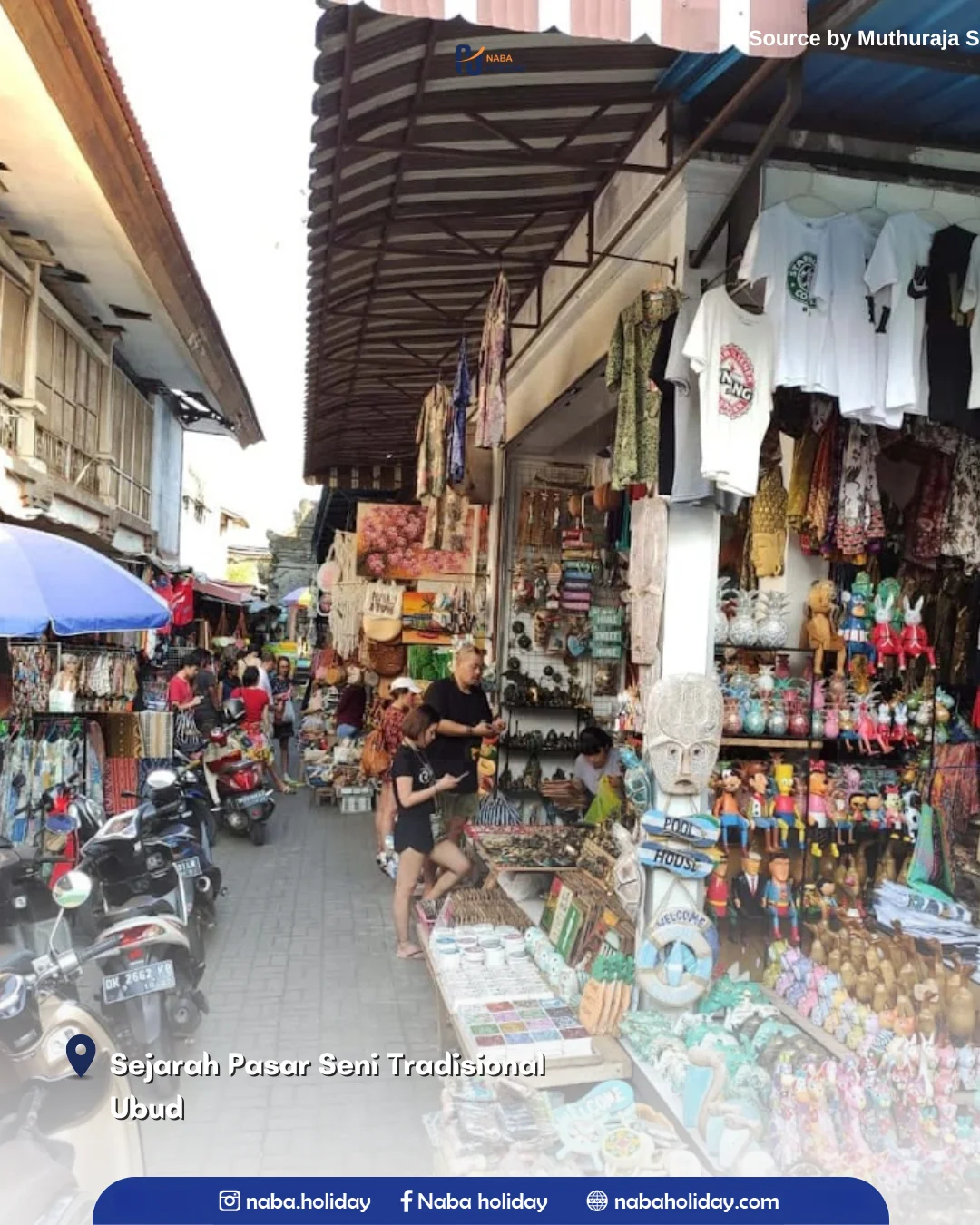 Sejarah Pasar Seni Tradisional Ubud Pasar Seni Tradisional Ubud
