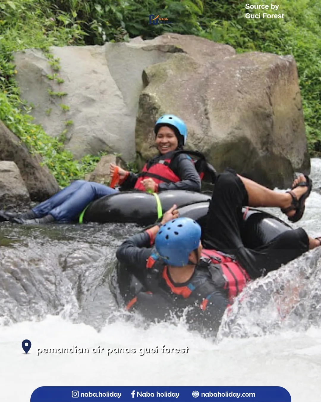 pemandian air panas guci forest